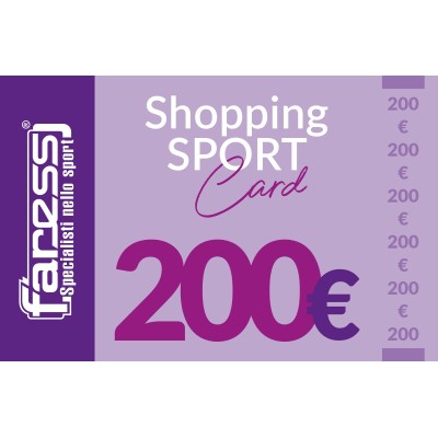 Carta Regalo Shopping Sport...
